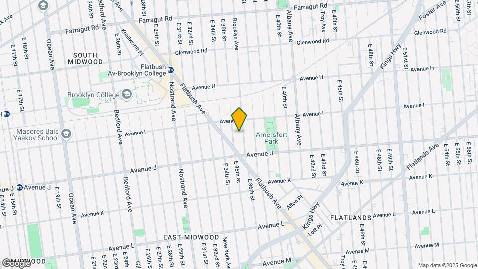 1814 Brooklyn Ave Map and Location Details