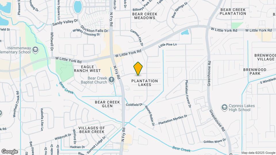 19730 Cozy Cabbin Dr Map and Location Details