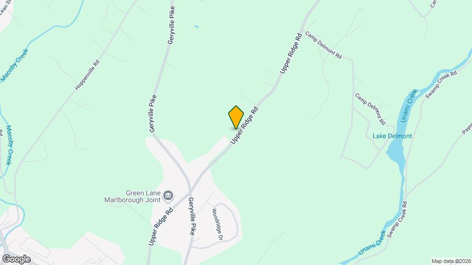 5816 Upper Ridge Rd Map and Location Details