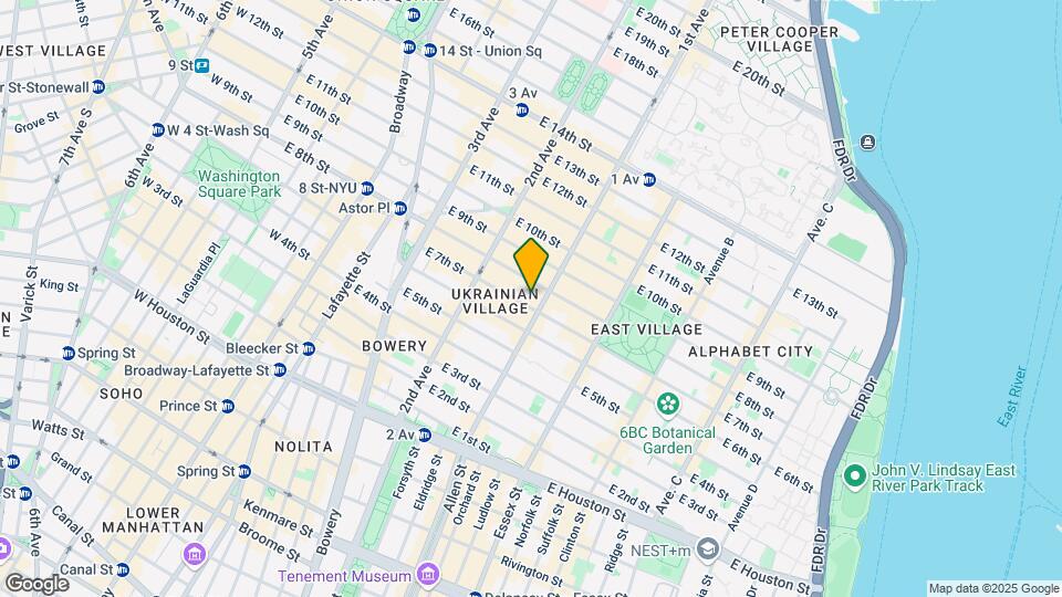 83 E Seventh St Mapa y Detalles de la Ubicación