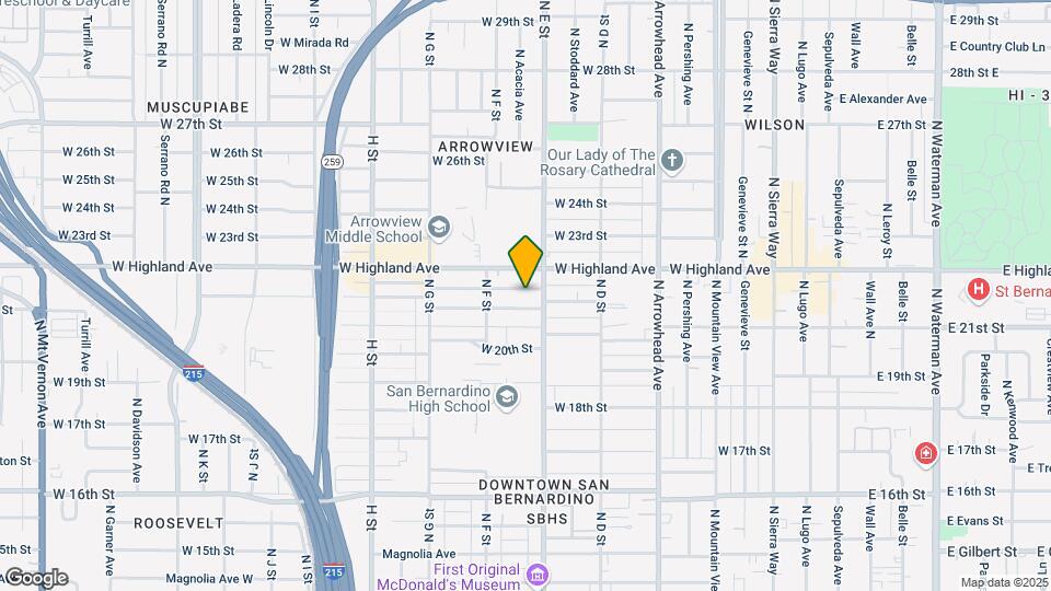 530-538 W 21st St Mapa y Detalles de la Ubicación