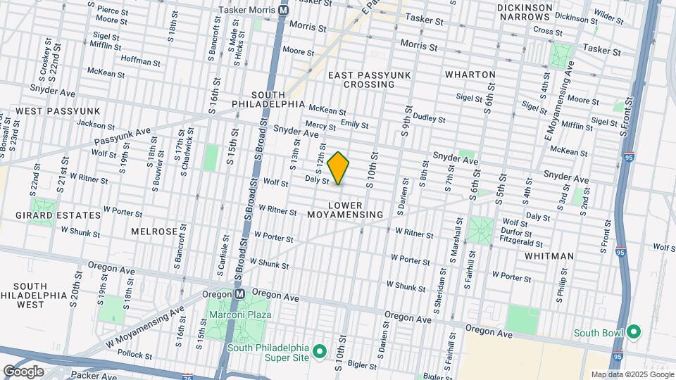 2240 S 11th St Map and Location Details