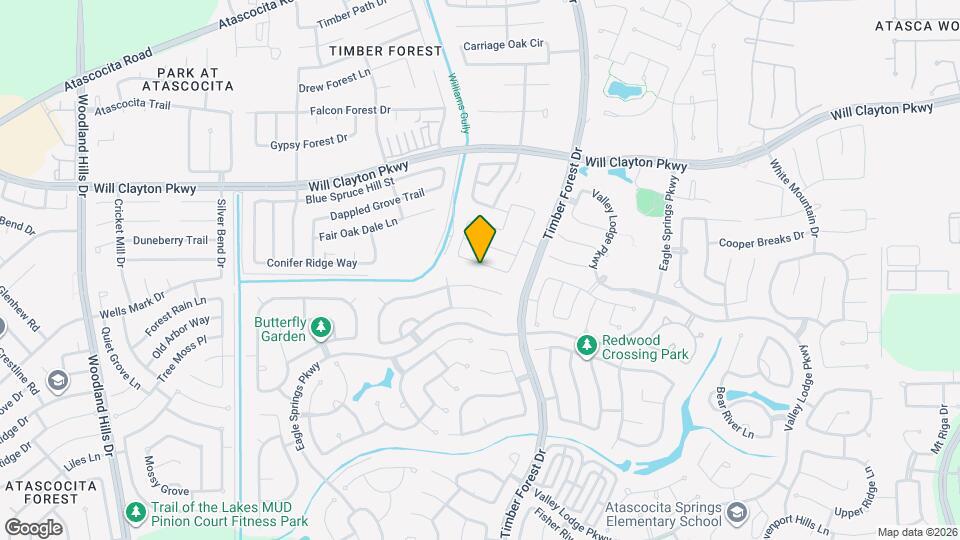 12234 Chestnut Clearing Trail Map and Location Details