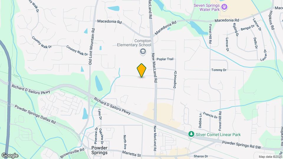 4245 Springdale Cir Map and Location Details