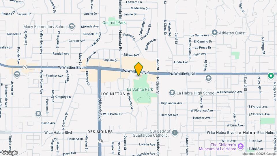 800 Corto Way Mapa y Detalles de la Ubicación