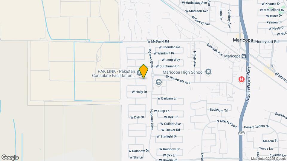 45993 W Sonny Rd Map and Location Details