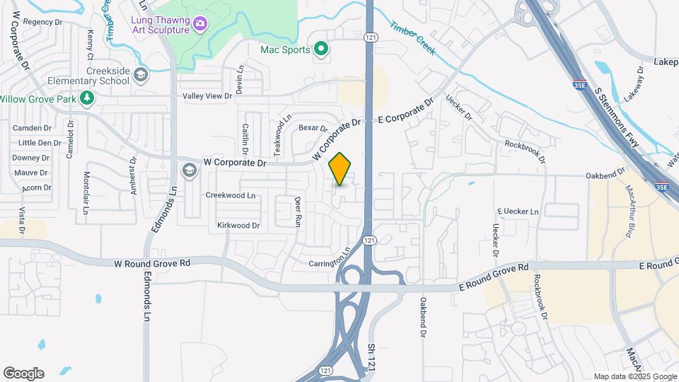 Vista 121 Map and Location Details