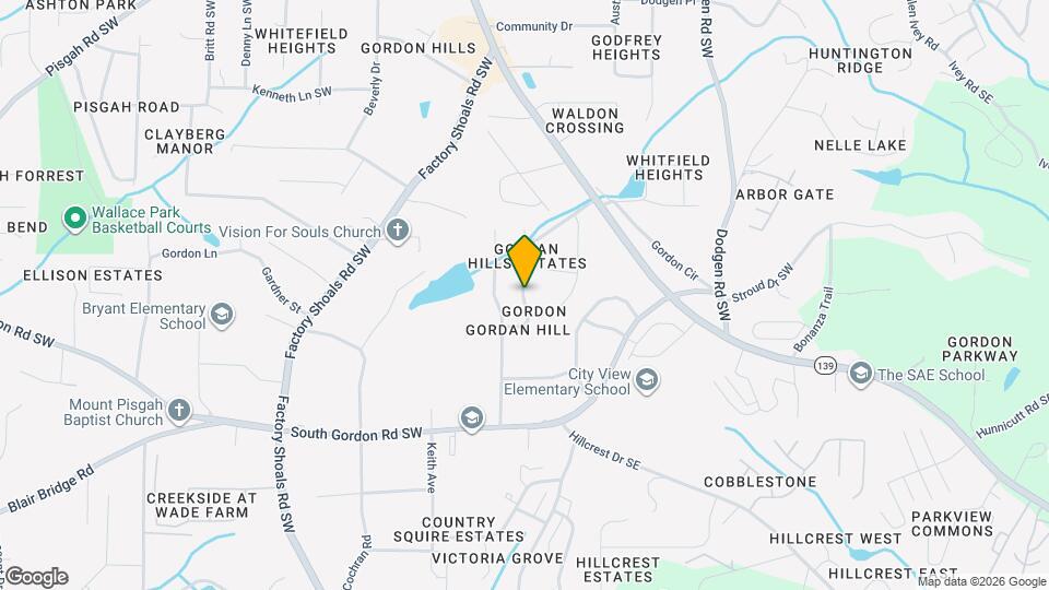 6603 Valley Hill Dr Map and Location Details