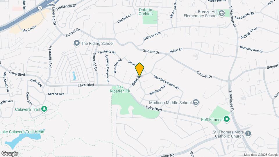 3576 Ridge Rd Mapa y Detalles de la Ubicación