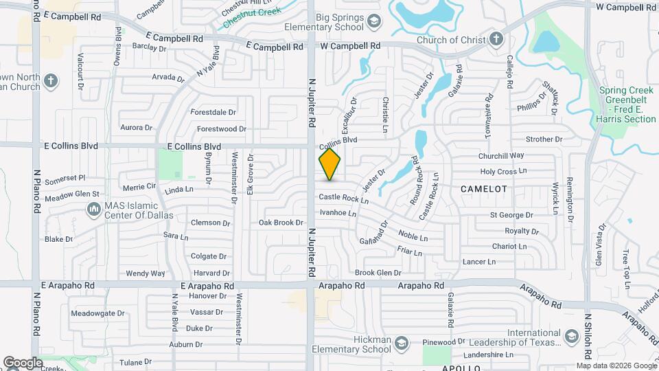 3434 Crossbow Ln Map and Location Details