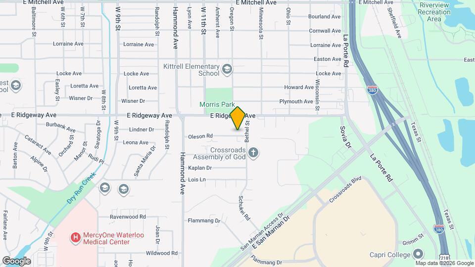 1221-1221 Oleson Rd Map and Location Details