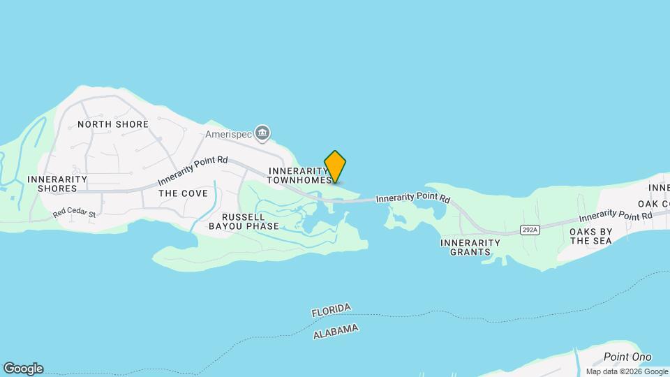 15946 Innerarity Point Rd Map and Location Details