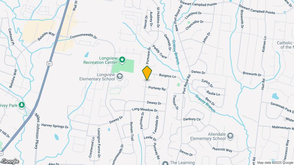 1912 Portview Dr Map and Location Details