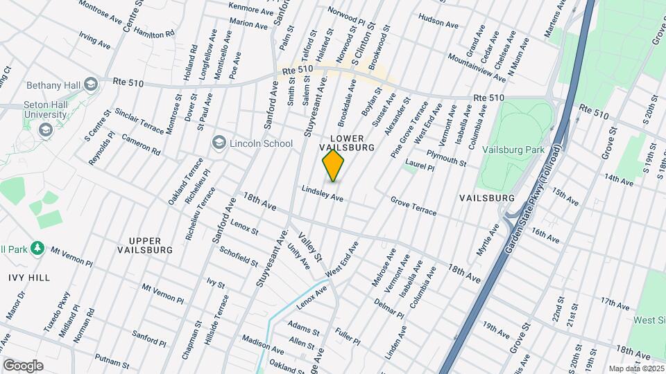 161 Sunset Ave-Unit -Apt4 Map and Location Details