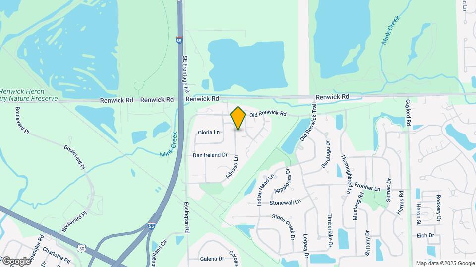 3822 Adesso Ln Map and Location Details