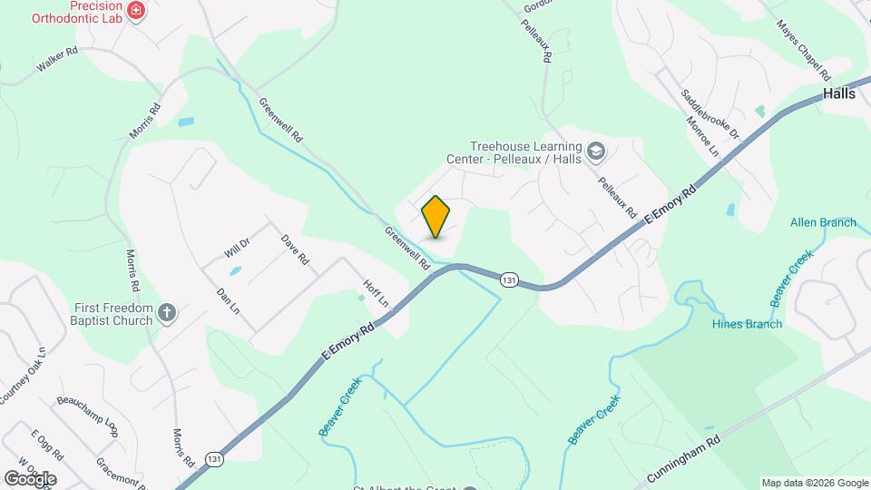 2800 Summertime Ln Mapa y Detalles de la Ubicación