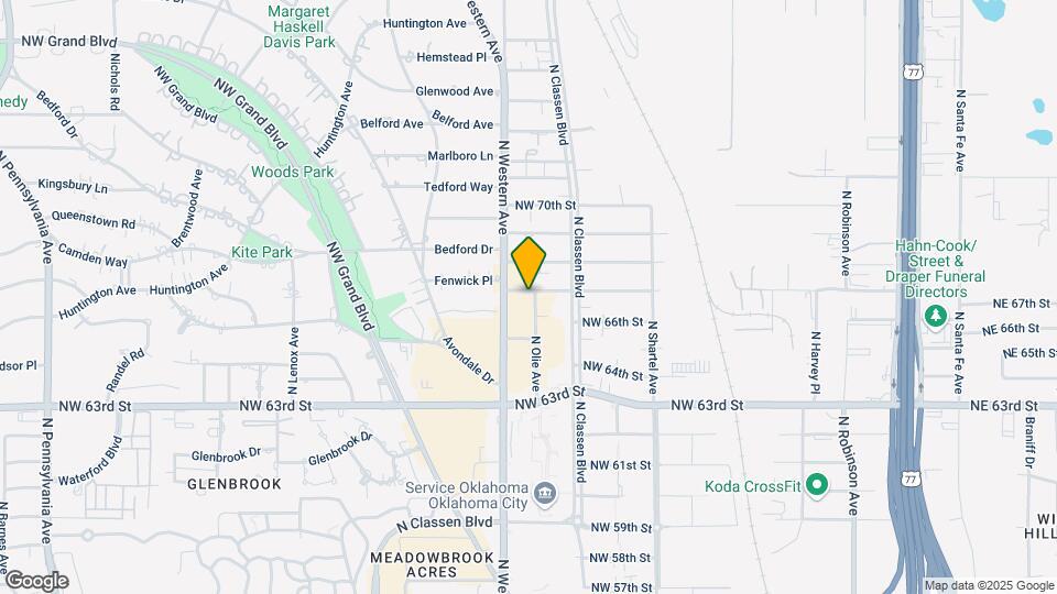 1016 NW 67th St Map and Location Details