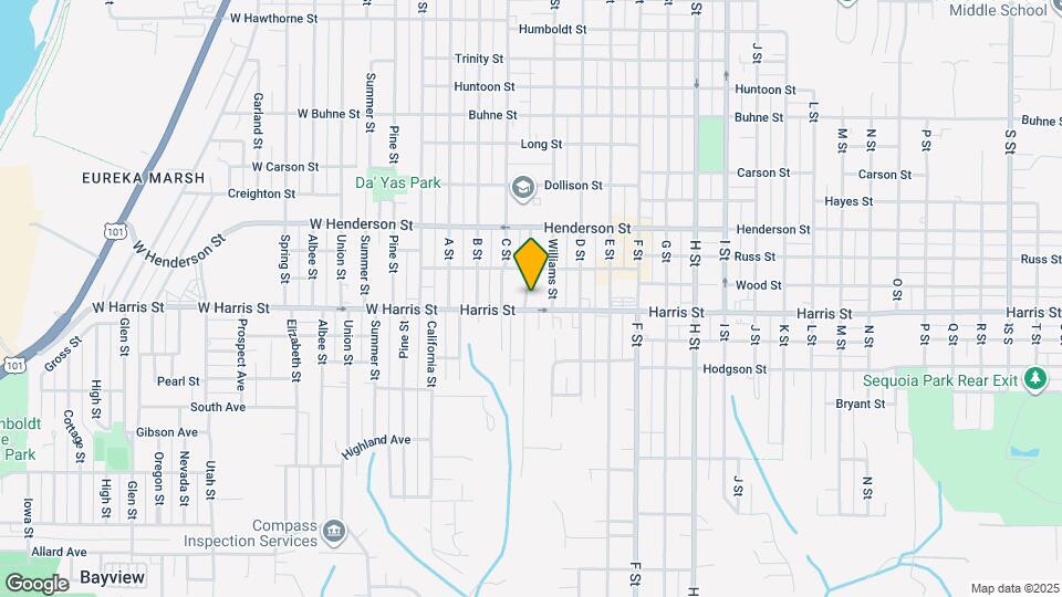 2955 Lowell St Map and Location Details