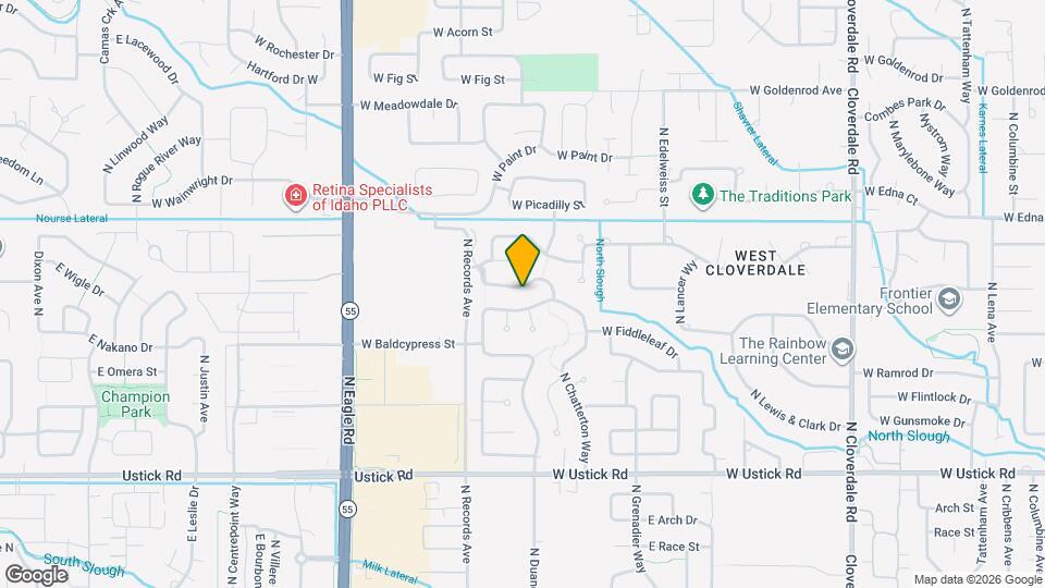 13239 W Satinleaf Dr Map and Location Details