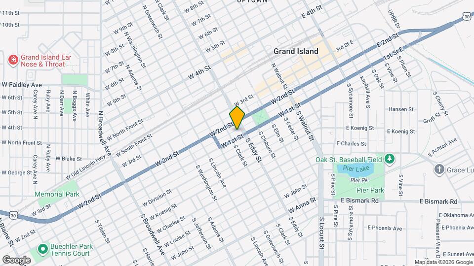 808 W 1st St Mapa y Detalles de la Ubicación