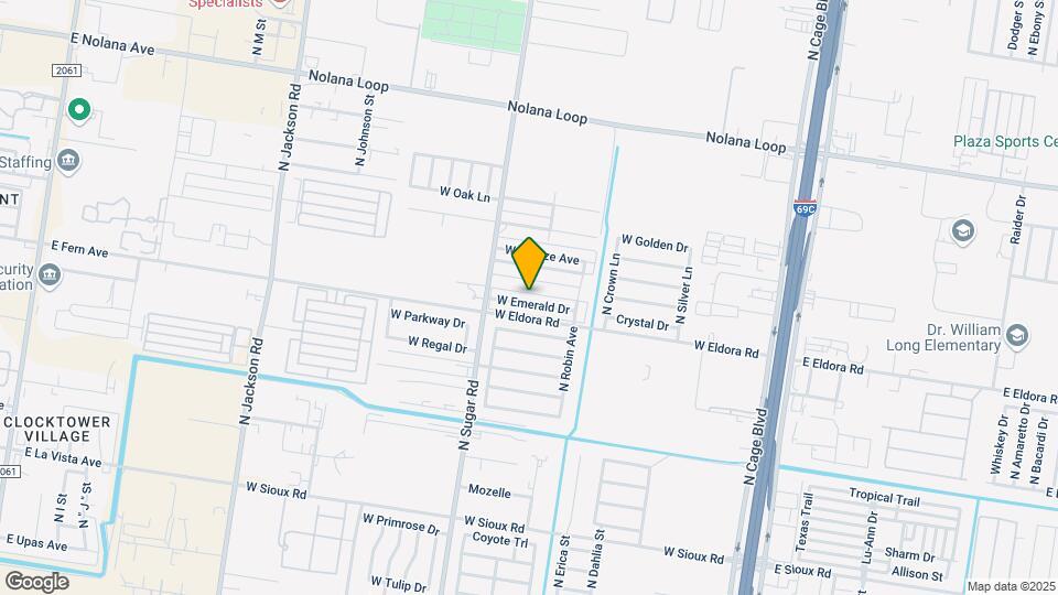 902 W Emerald Dr Mapa y Detalles de la Ubicación