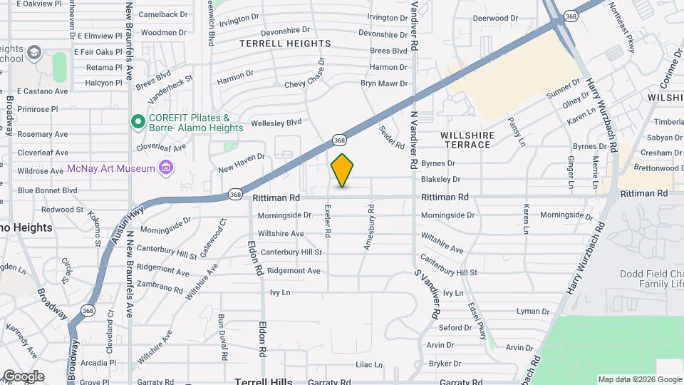 321 Rittiman Rd Mapa y Detalles de la Ubicación