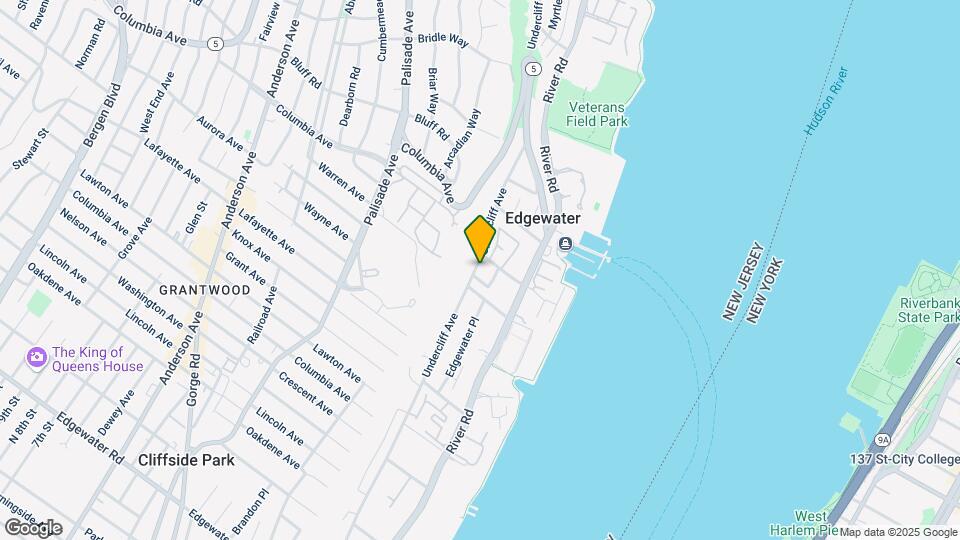 435 Undercliff Ave Mapa y Detalles de la Ubicación