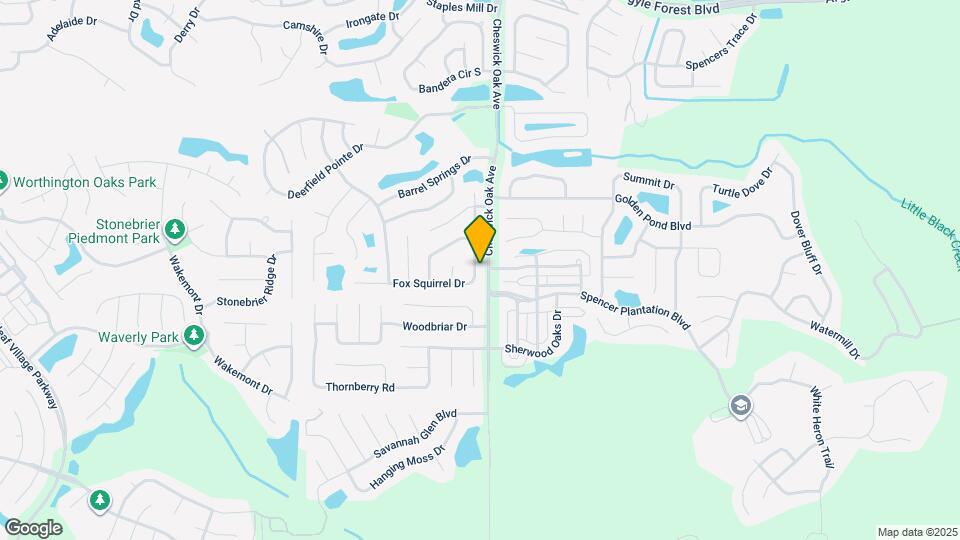 3159 Fox Squirrel Dr Map and Location Details