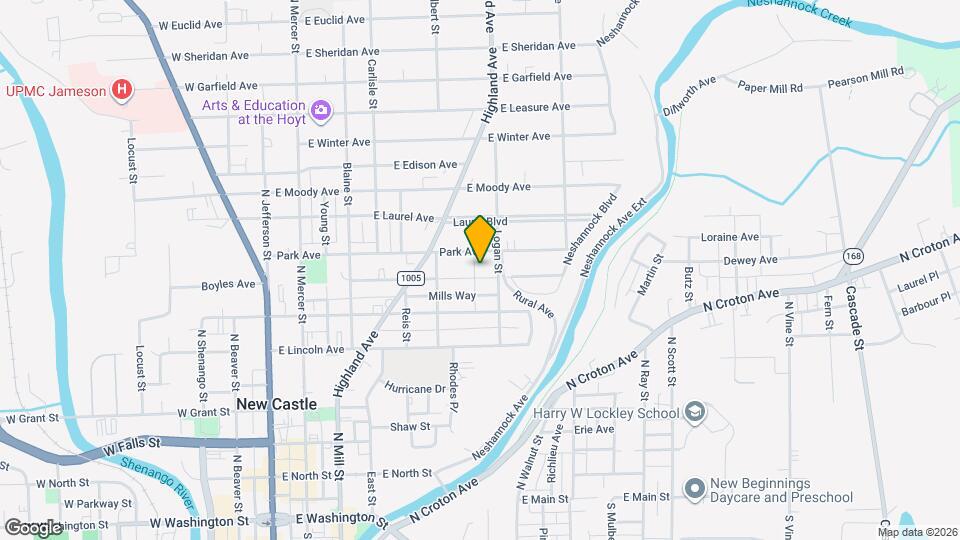 323 Boyles Ave Map and Location Details