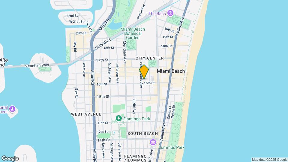 1605 Pennsylvania Ave, Unit 302 Map and Location Details