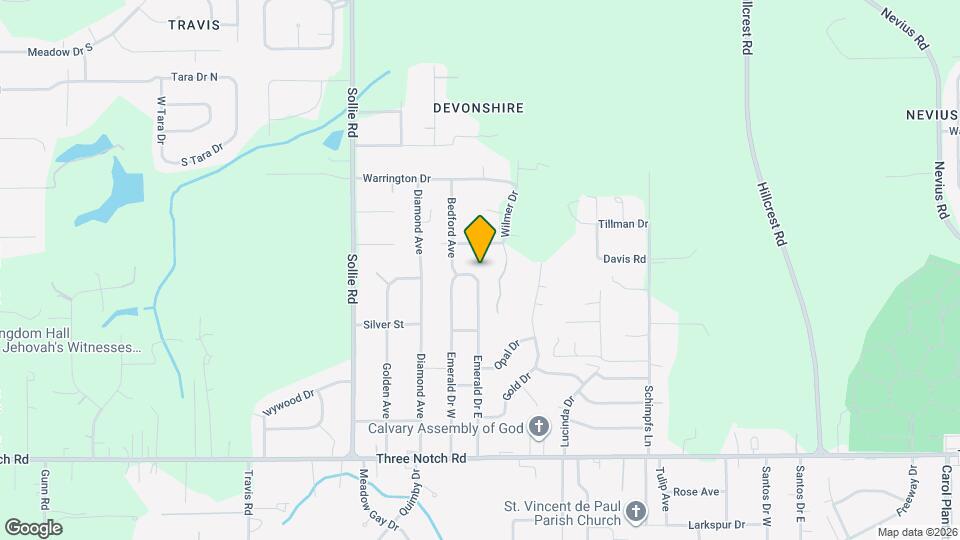 4577 Emerald Dr E Map and Location Details