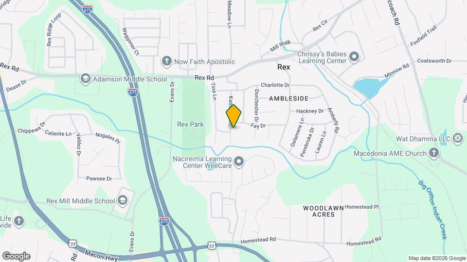 6142 Katherine Rd Map and Location Details