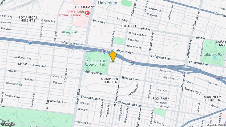 3240 Geyer Ave Map and Location Details