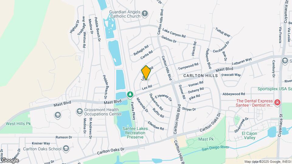 9212 Pennywood Rd Map and Location Details