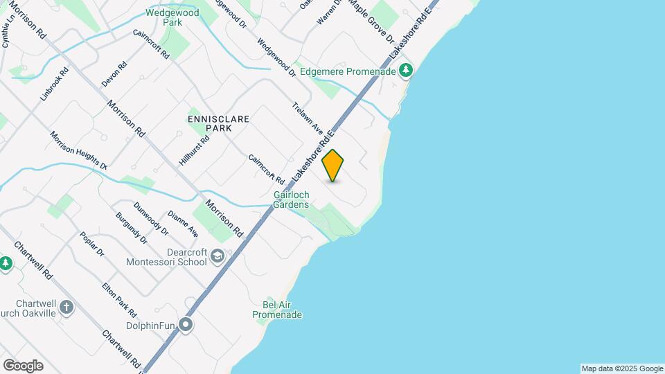 55 Ennisclare Dr W Map and Location Details