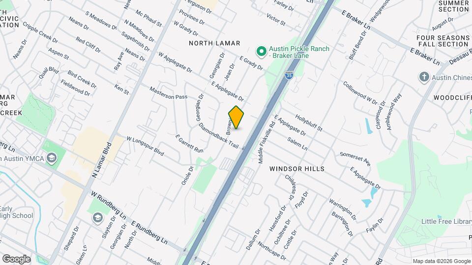 10209 Brownie Dr Map and Location Details