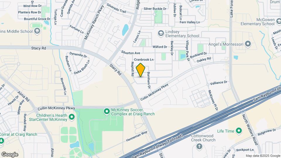 5925 Adair Ln Map and Location Details