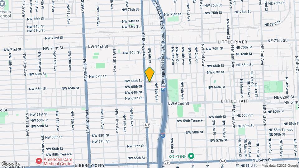 638 NW 65th St Map and Location Details
