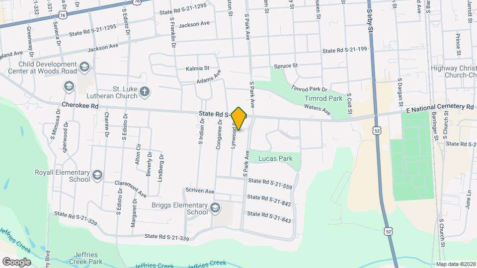 818 Lynwood Dr Map and Location Details