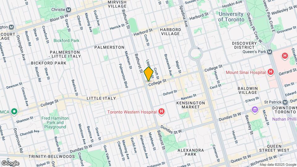 434 College St Map and Location Details
