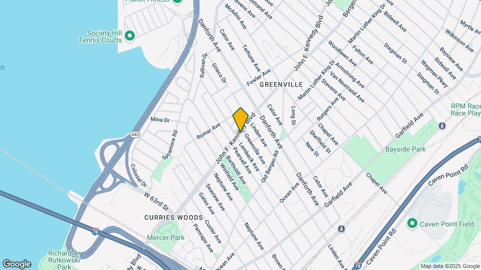 1684 John F Kennedy Blvd, Unit 3 Map and Location Details