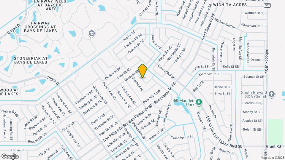 2570 SE Rayburn Ave Map and Location Details