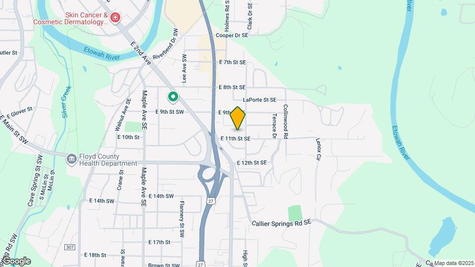 223 E 11th St SE Map and Location Details
