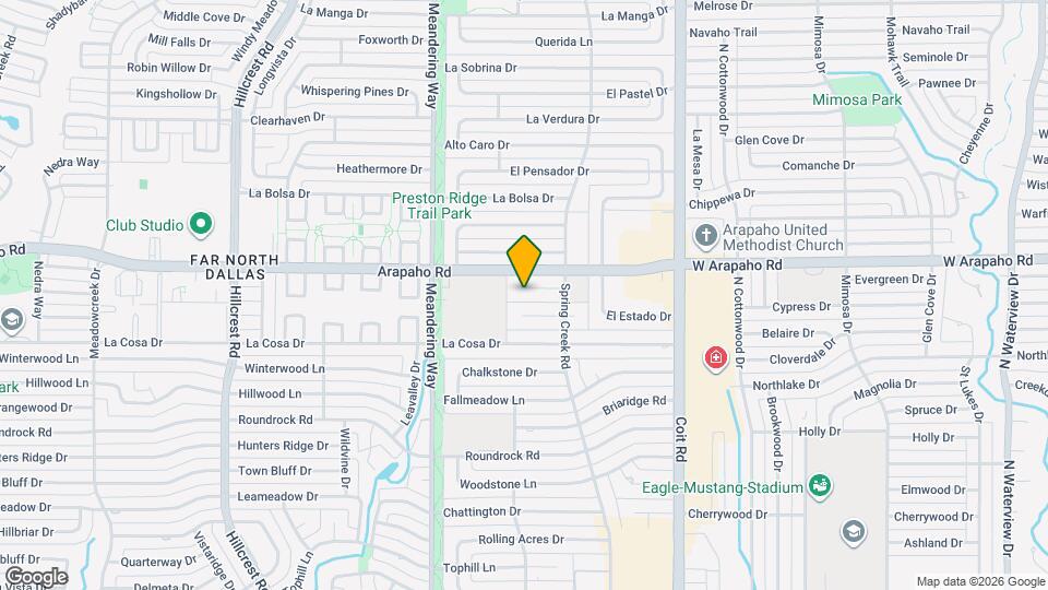 7716 El Santo Ln Map and Location Details