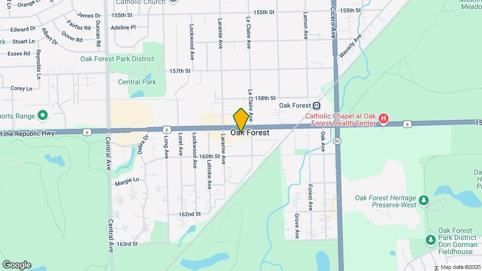 5119 W 159th St Map and Location Details