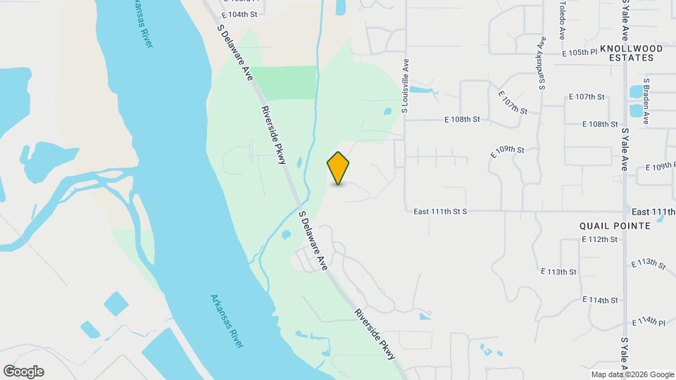 11016 S Jamestown Ave Map and Location Details