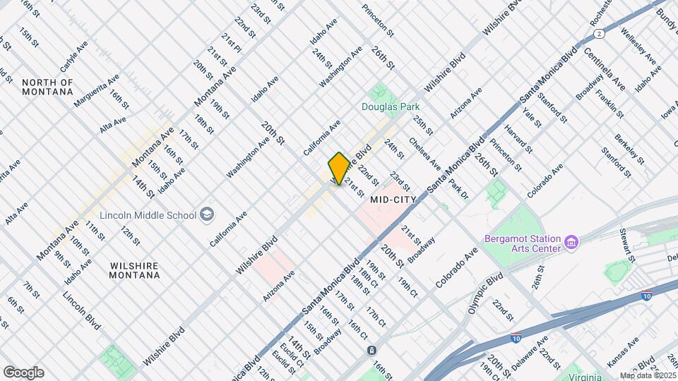 1217 20th St Map and Location Details