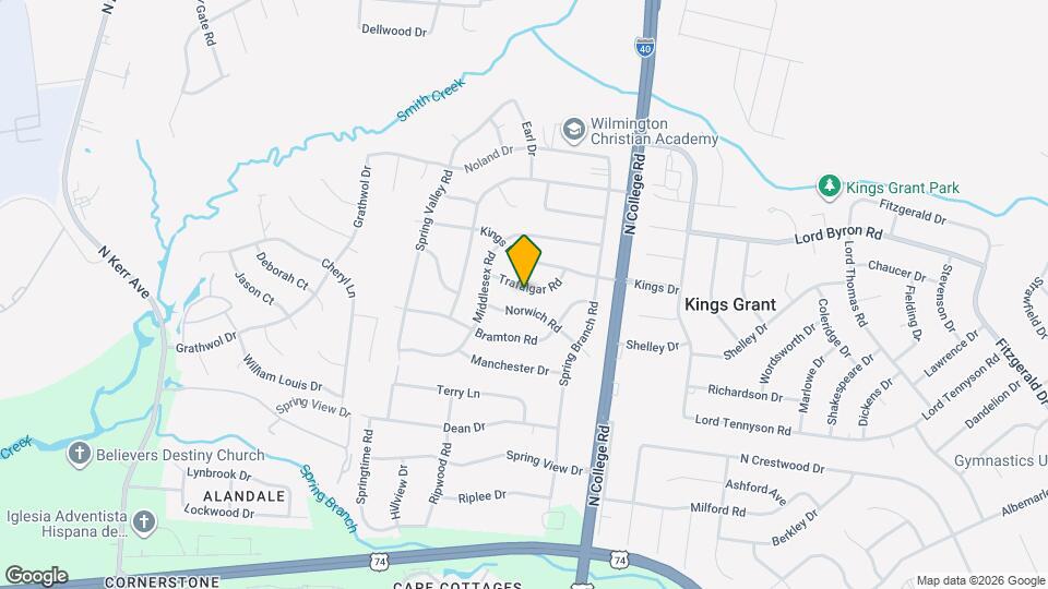 4618 Trafalgar Rd Map and Location Details