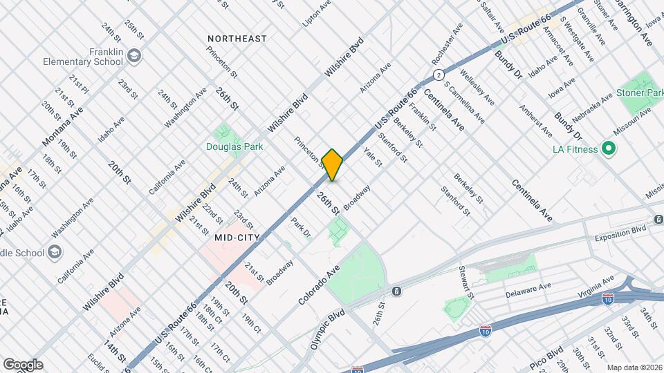 1420 Princeton St Map and Location Details
