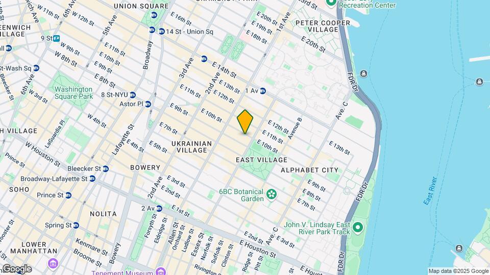 286 E 10th St Mapa y Detalles de la Ubicación